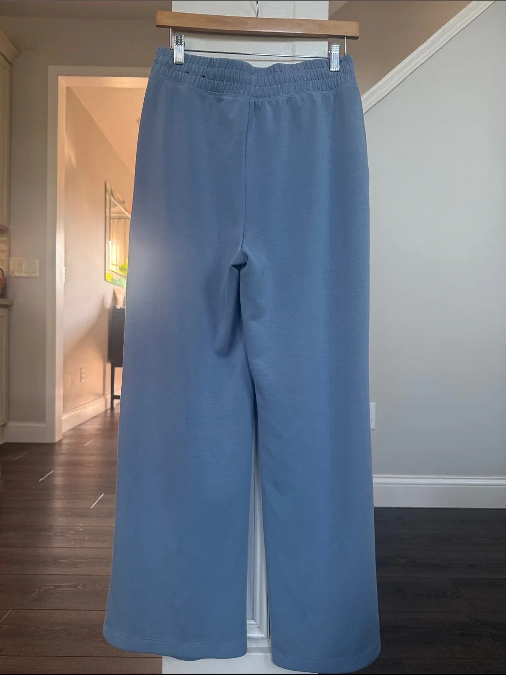 Gilly Hicks by Hollister Active Cool Down Wide-Leg Pants in Dusty Blue